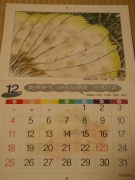 手元に野菜たっぷりカレンダーが届きました!